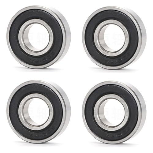 NHPY - NHPY 4 Pièces Roulements à billes pour scooter électrique, compatibles avec Nine-bot Max G30 G30D, roulement de roue avant en acier inoxydable (6001RS 12 * 28 * 8mm)