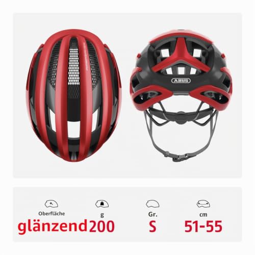 ABUS Rennradhelm AirBreaker - High-End Fahrradhelm für den professionellen Radsport - für Jugendliche und Erwachsene - Helm für Damen und… – Ansicht 3