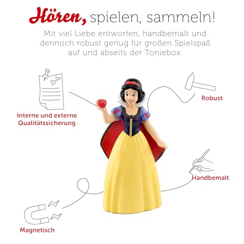 tonies Hörfiguren für Toniebox, Disney Schneewittchen und die Sieben Zwerge, Hörspiel mit Liedern für Kinder ab 4 Jahren… – Ansicht 3