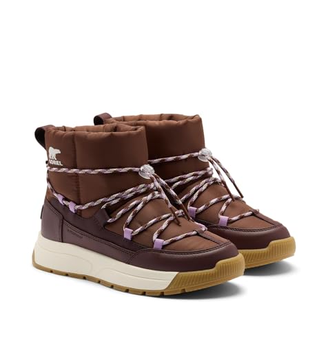 Sorel Damen Whitney 3 Slip On WP Casual Winterstiefel Dark Auburn/Red Lodge 39.5 Regular – Ansicht 2