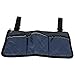 Art mirror Multifunktions-Rollstuhl-seitenbehangsack Bürostuhl Aufbewahrungstasche Armlehne Beutel Organizer, Navy Blue