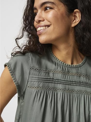 Vero Moda VMDEBBIE Pleat S/L Top GA Noos T-Shirt