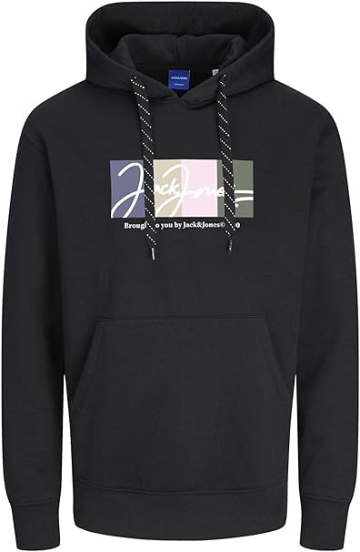 Jack&Jones Junior JJECORP LOGO SWEAT HO Hoodie Grün von AWG Mode ansehen