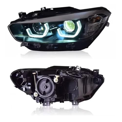 Faros LED de diseño elegante para BMW Serie 1 F20 F21 con luces de freno e intermitentes de alta gama 7