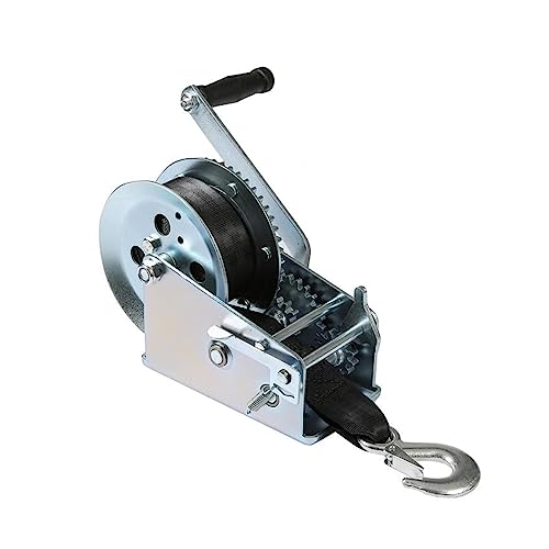 Winch manual OKANEN 600LBS con cuerda de alambre miniatura 2