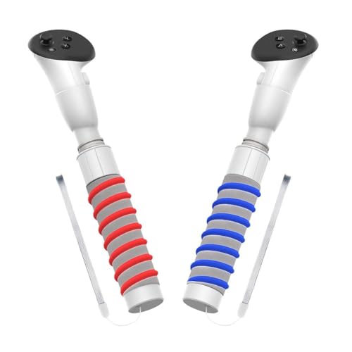 Accessori per maniglia di gioco Migliorare lesperienza di Bastoni Controller Grips per Beat Saber Gorilla Tag Giochi lunghi Maniglia Extender Grip per 3 Controllo manuale
