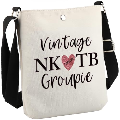 Boy Group Gift Music Band Fan Gift Vintage Groupie Celebrity Present Crossbody Bag for Music Lovers