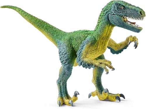 Schleich 14585 Velociraptor, multicolorido, 18 x 6,3 x 10,3 cm