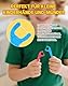 NETONDA Zahnseide Kinder 80 Stück Zahnseide Sticks Kinder Dental Floss für Engen Zahnzwischenräume Flossers Kids rutschfeste Griffe mit Bunte Giraffenformen - Wachsfrei, Fluorfrei(2X40Stk)