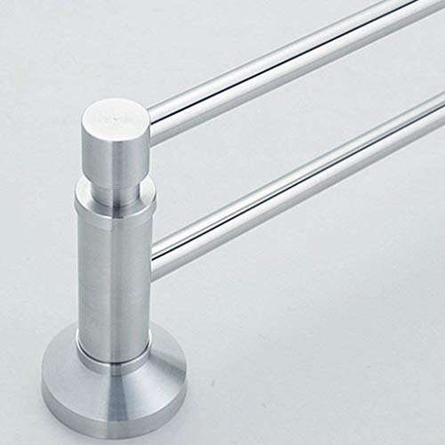 Porte-serviettes mural rotatif en acier inox pour un séchage rapide