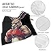Boxing King Kangaroos Silk Like Head Scarf for Women Bandana for Hair Wrapping Fashion Accessory Square Hair Scarves 25