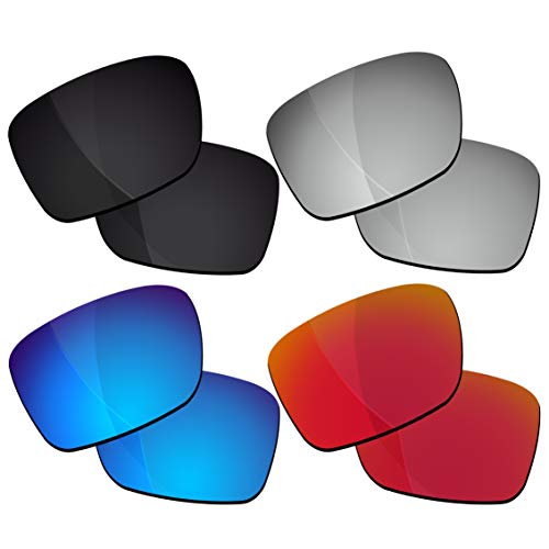 Verres polarisés Oakley Turbine OO9263 de rechange en noir de jais