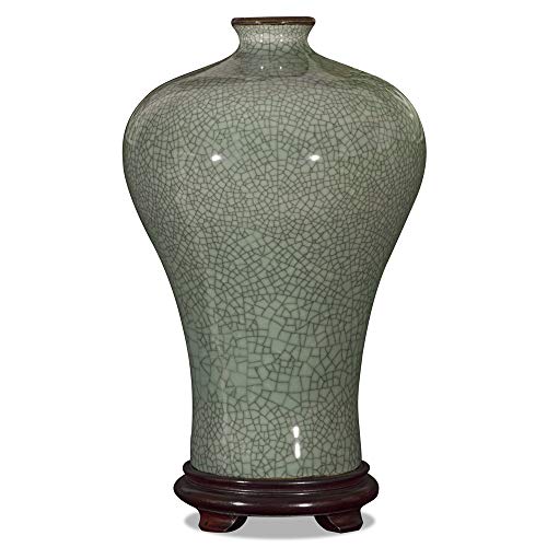 China Furniture Online Crackle Celadon Porcelain Chinese Song Dynasty Vase