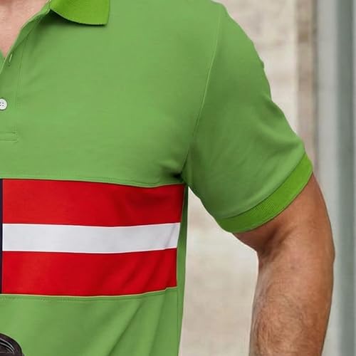 Image of Men's Polyster Stretchable Polo T-Shirts Half Sleeves Regular Fit T-Shirt for Everyday Wear