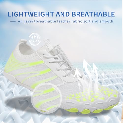 Image of Voyabarefoot Shoes for Women Men 2026 Upgrade Wide Toe Box Barefoot Hiking Sandals,Non-Slip Adjustable Water Shoes for Beach Walking Travel, Comfortable Slip On Walking Shoes