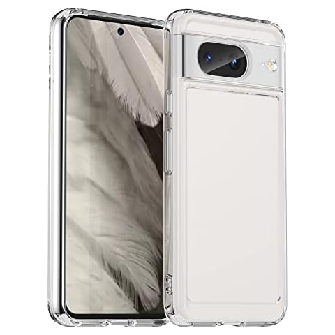 TIUYAO Design for Google Pixel 8 Case, Ultra Thin Crystal Clear TPU Shockproof Protective Soft Silicone Case Cover Fit for Google Pixel 8 (Crystal Clear) Cover