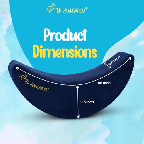 TED KANGAROO CloudBalance Sensory Chair | Flexible Active Seating for Kids | Classroom Rocker for Focus & Engagement | Durable Foam with Soft Cotton Cover by TED KANGAROO - Image 5
