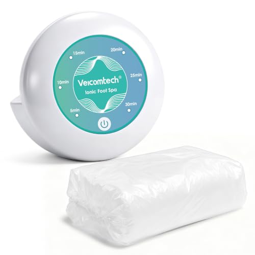 Máquina iónica de desintoxicación para pies veicomtech con 100 fundas desechables miniatura 1