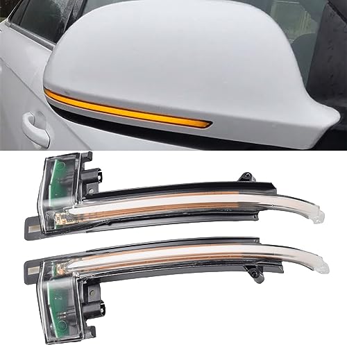 Quando si utilizza il lampeggiante, l'illuminazione a LED scorre da un lato all'altro. Standard originale, sostituzione diretta per quello graffiato o rotto.