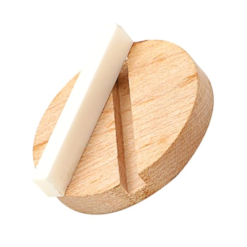 Levemolo Resonator Biscuit Bridge Guitar Nut Replacement Ox Bone Wood Easy Install Guitar Accessory Present
