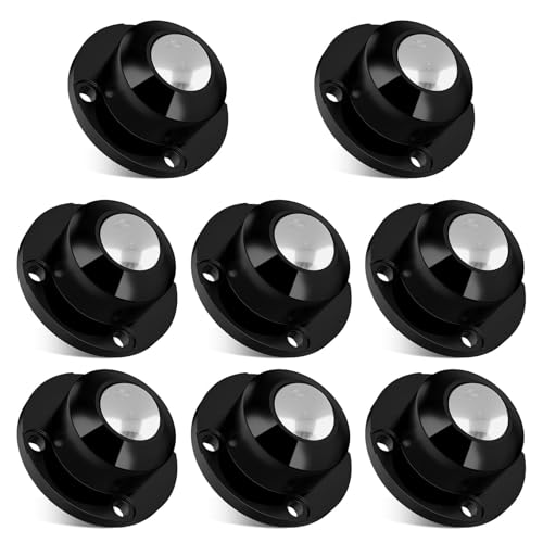 TRVL FIELDER Self Adhesive Furniture Casters Wheels Stainless Steel 1 Inch