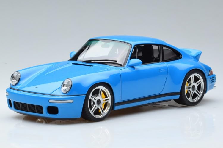 Amazon | ALMOST REAL 1/18 ポルシェ 911 964 RUF SCR メキシコブルー 