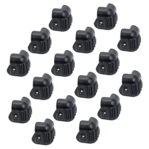 FUNOMOCYA 16Pcs Speaker Corner Covers Collision Protection for High Performance Plastic Wrap Corners for Speakers Amplifiers