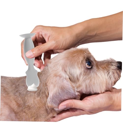 GRIRIW Applikator Für Hunde Faltencreme Flexibler Pinsel Für Tränenfleckenpaste Spatel Für Cremeauftrag Kompakt Und Diskret Für Unterwegs Und Everyday Use