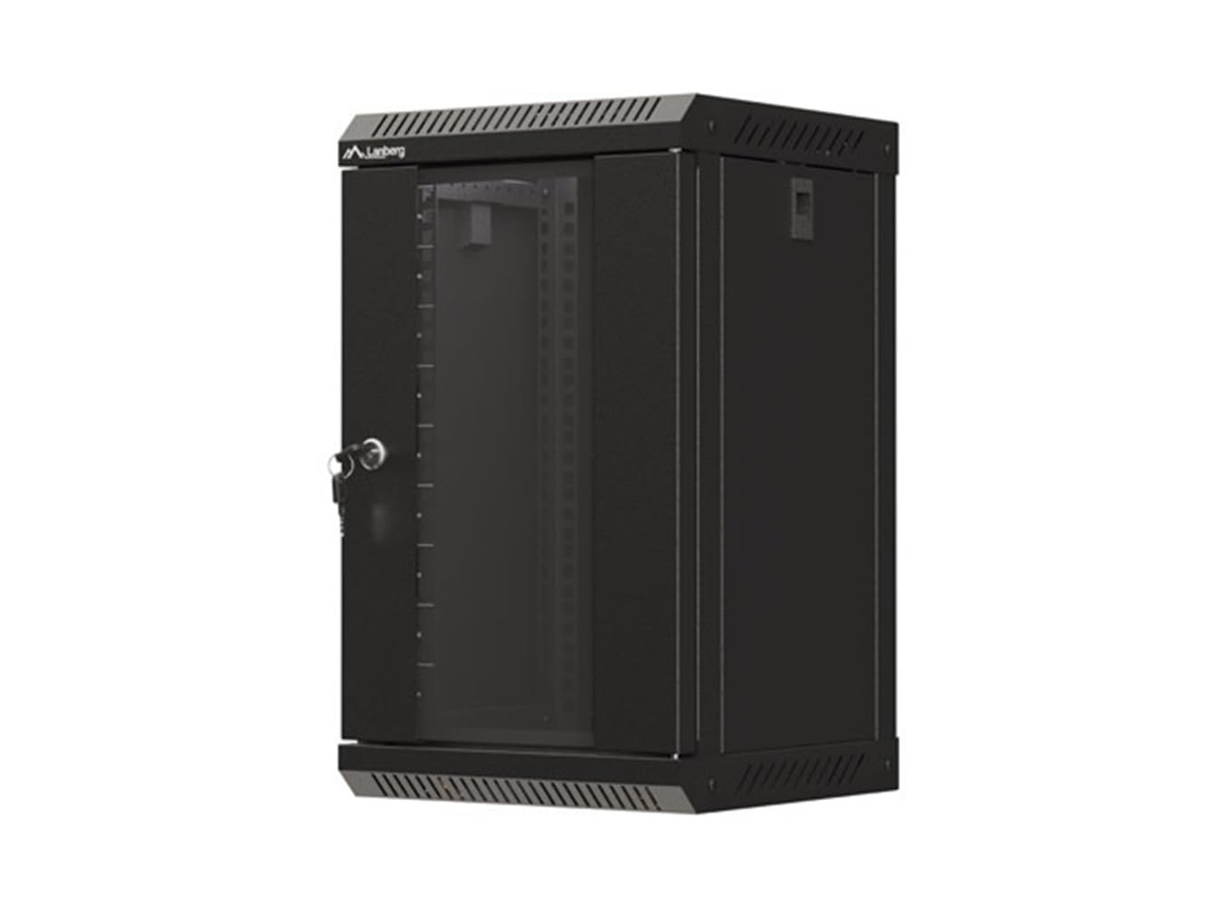 Lanberg WF11-3309-10B Rack-Schrank, Wandmontage, 9U