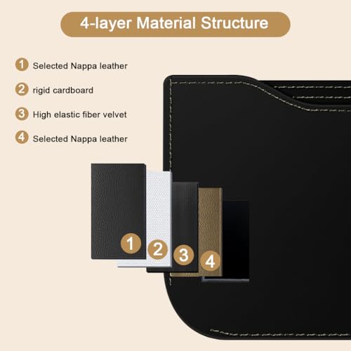 Image of Mobile Pouch For Car Pu Breathable Utility Car Organiser And Storage Peel-And-Stick, Multipurpose Interior Car Bag Storage Compact Car Storage Pouch For Phones, Accessories & Essentials