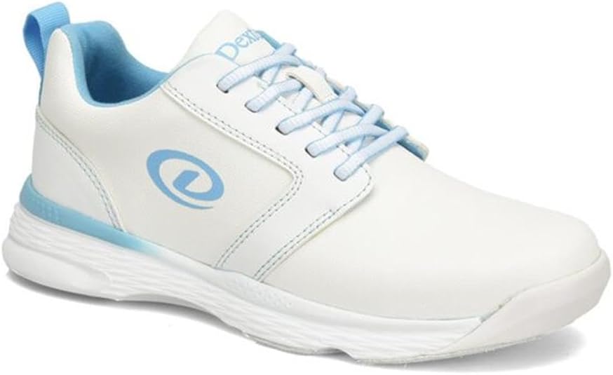 Dexter Suzana 2 Scarpe Da Bowling Donna - Slip-on Grigio/Blu Con Plantare EVA E Suola In Gomma, Taglia 36 - 2