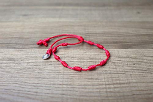 CMID Saint Benedict Christian Catholic Blessing String Bracelet Prayer Rosary Red Protection Medals Jewlery for Men and Women/Pulsera Rosario Roja Medalla San Benito Adultos Hombres y Mujeres - Image 5