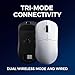 MCHOSE A5 Ultra V2 Wireless Gaming Mouse, Symmetrical Design, 54 Grams,Wired 8K/Wireless 4K Polling PAW3395 26K DPI Optical Sensor, 130 Hours Battery Life, Tri-Mode Connection - Black