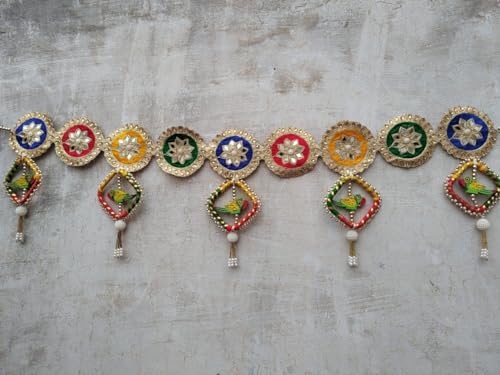 Image of Nutts Heavy gota Patti bandhanwar for Home Decor (BDHW-13)