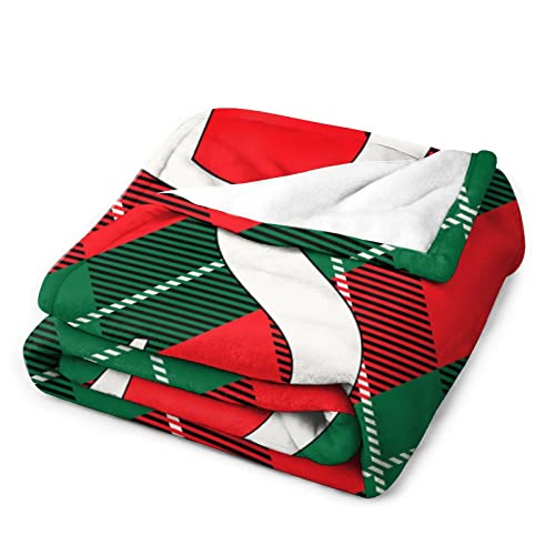 Plaid buffle initiale S pour cocooning sur le canapé ou lit douillet