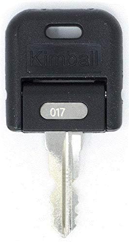 Kimball Office 017 [Double Sided] Replacement Keys: 2 Keys