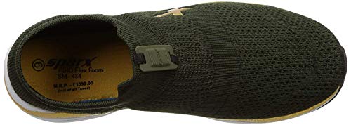 Image of SPARX Men's Forest Green Golden Sports Shoes-UK 10 (SM-484)