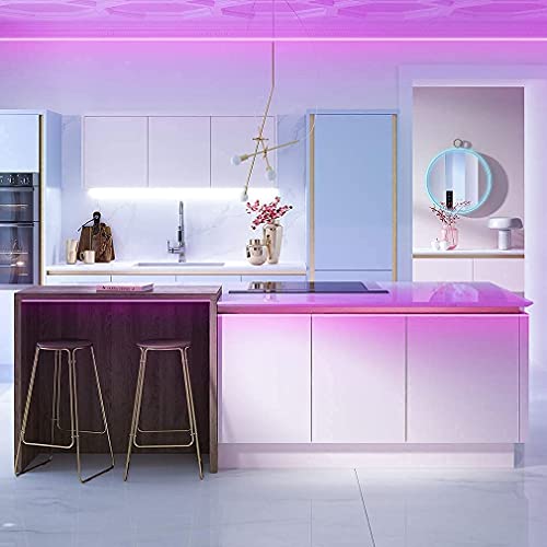 Image of Gesto 20 Meter Rope Led Strip Lights - Outdoor Lights Waterproof for Balcony Decoration,Home Decor & Interior Decoration | Decorative Lights for Diwali Decoration,Cove Light for Ceiling (Pink)