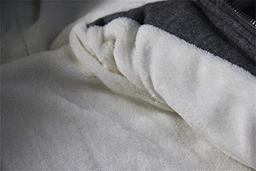 Lewego Unisex Baby Fleece Hooded Jacket Outerwear Duffle Zipper Winter Coat, Grey, 90Cm(9-12Months) #TOP5