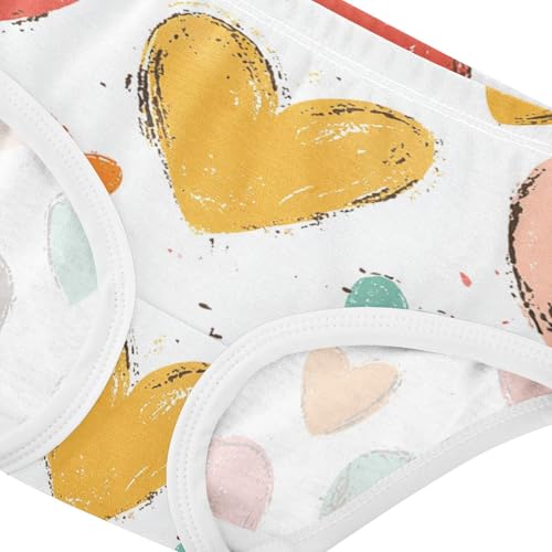 GuoChe Cotton Panties Underwear Soft Touch Comfort Underwear for Toddlers in Sizes 2T,3T, 4T, 5T, 6Y and 8Y4
