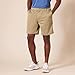 Amazon Essentials Men's Classic-Fit Stretch Golf Shorts with Moisture-Wicking, Active Waistband, Khaki Brown, 34