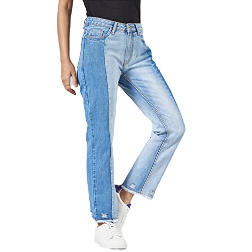 Image of Life by Shoppers Stop Regular Fit Regular Length Denim Womens Jeans
