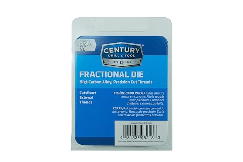 Terraja hexagonal 5/8-11 NC para roscas externas de acero Century 98213 7