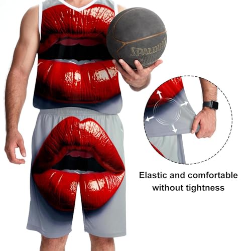 Combinaison de basket-ball avec poches tenue de sport ample confortable homme femme grande taille - 6