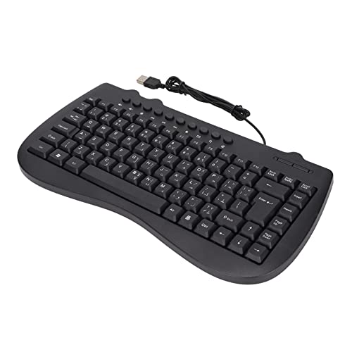 Clavier filaire arabe 87 touches USB de bureau et maison