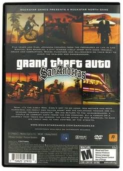 Grand Theft Auto San Andreas for Playstation 2