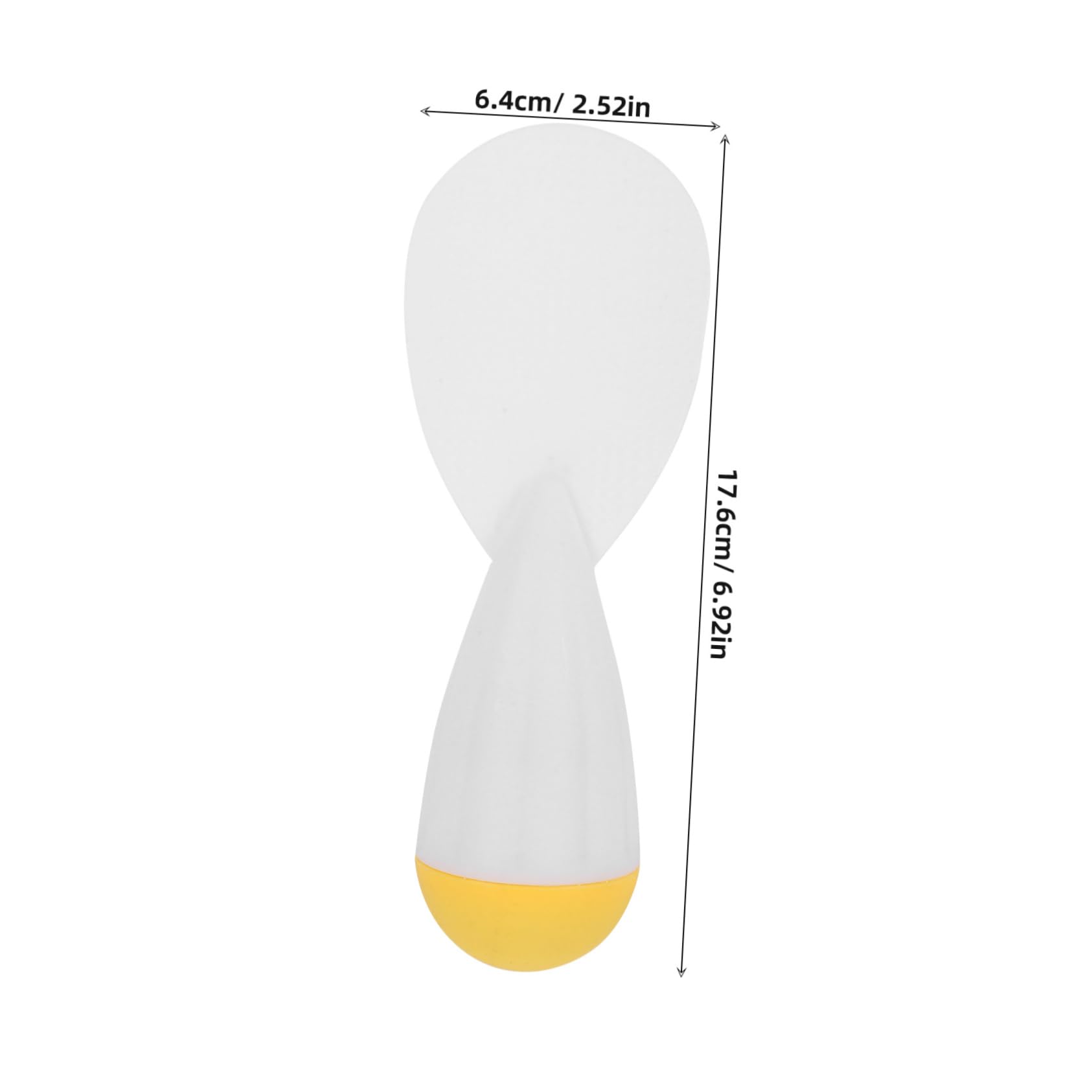 STOBAZA Stainless Steel Rice Spoon Non-stick Rice Spoon Ergonomic Grip Multi-purpose for Home