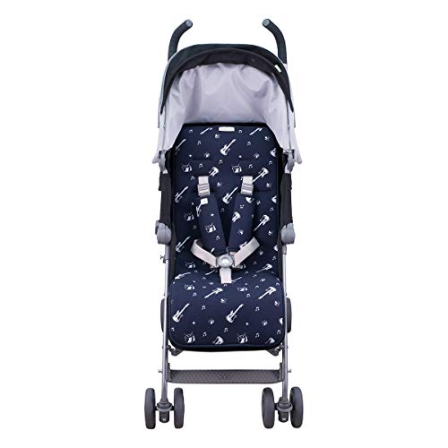JANABEBE Colchoneta Compatible con Easy Walker, Baby Home (Rock Hero, Basic) Cover