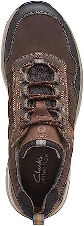 Clarks Men's Wellman Trail AP Oxford, Dark Brown Combi Waterproof, 11 | Image 6