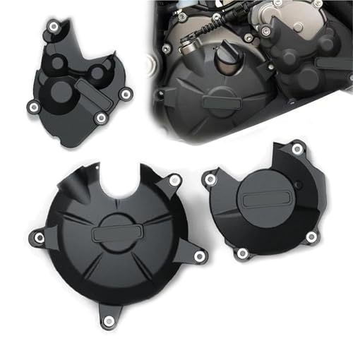 Caches Moteur Ninja ZX-6R 2024-2025 Protection Premium en Carbone pour Moto de Course Kawasaki